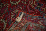 1.5x2 Antique Bakshaish Square Rug Mat