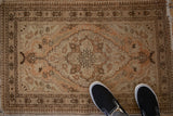 2x3 Antique Tabriz Rug Mat