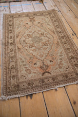2x3 Antique Tabriz Rug Mat