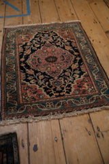 2x2.5 Antique Farahan Sarouk Square Rug Mat
