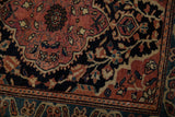2x2.5 Antique Farahan Sarouk Square Rug Mat