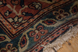 2x2.5 Antique Farahan Sarouk Square Rug Mat