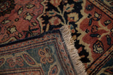 2x2.5 Antique Farahan Sarouk Square Rug Mat