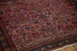 2x2.5 Antique Farahan Sarouk Square Rug Mat