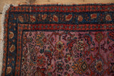 2x2.5 Antique Farahan Sarouk Square Rug Mat