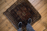 2.5x2.5 Antique Belouch Square Rug Mat