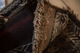 2.5x2.5 Antique Belouch Square Rug Mat