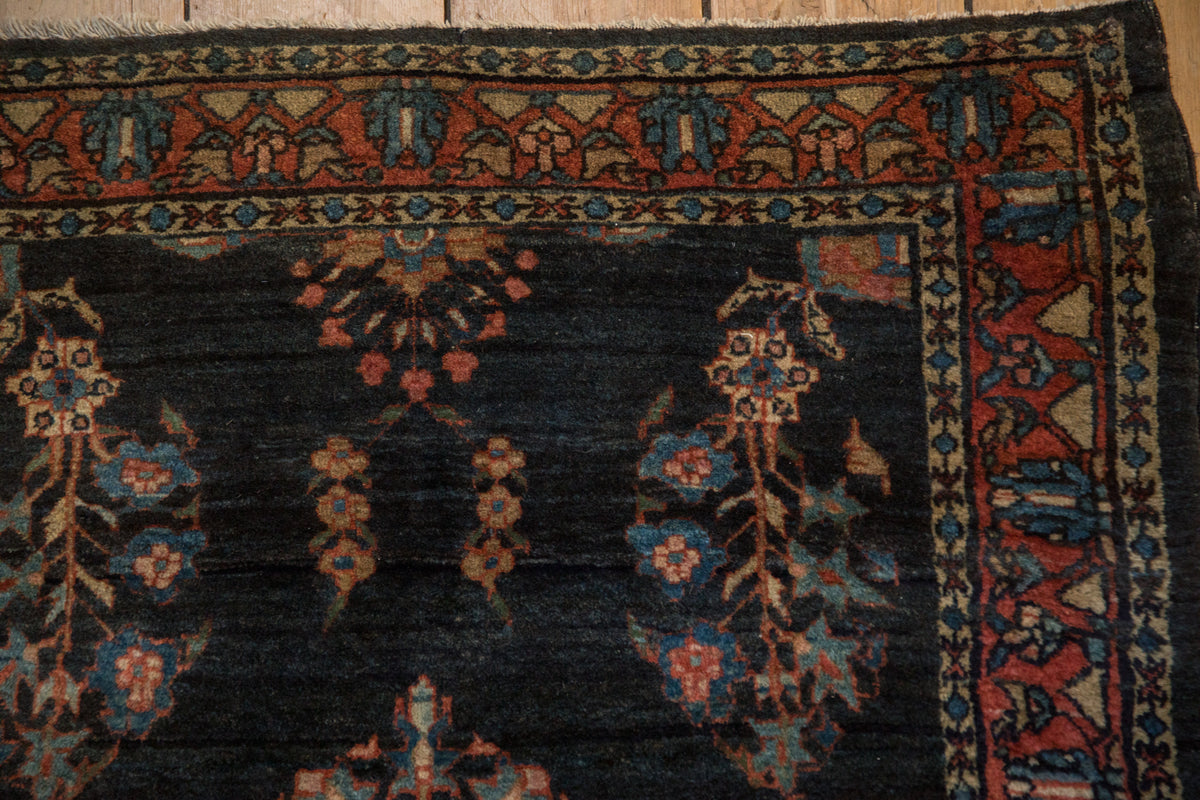 2.5x5 Antique Fine Mohajeran Sarouk Rug Runner