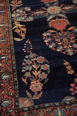 2.5x5 Antique Fine Mohajeran Sarouk Rug Runner
