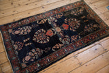 2.5x5 Antique Fine Mohajeran Sarouk Rug Runner