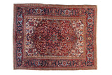 5x6.5 Vintage Heriz Rug