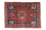 8.5x12 Vintage Bijar Carpet