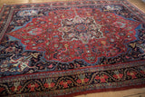 8.5x12 Vintage Bijar Carpet