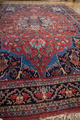 8.5x12 Vintage Bijar Carpet