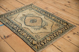 2x2.5 Antique Tabriz Square Rug Mat