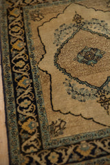 2x2.5 Antique Tabriz Square Rug Mat