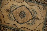 2x2.5 Antique Tabriz Square Rug Mat