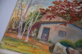 Dianne Aronian Home in Fall Original Painting
