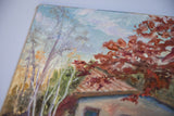 Dianne Aronian Home in Fall Original Painting