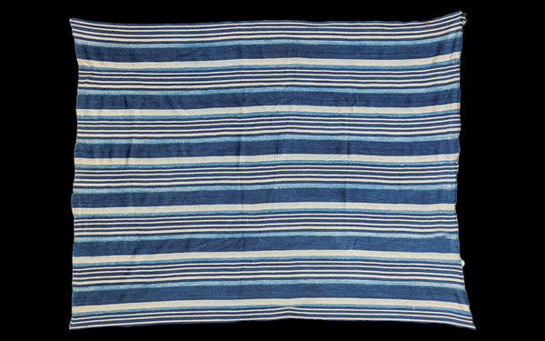 As-Is, Indigo Throw // ONH Item 1965