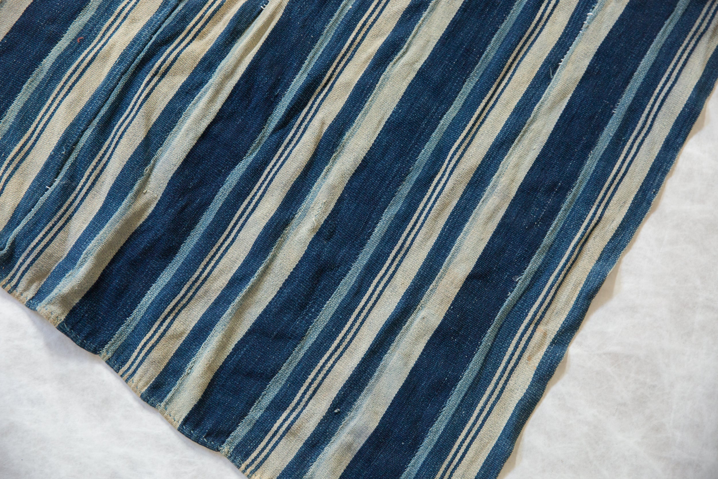 Vintage African Indigo Textile Throw // ONH Item 1976 Image 1