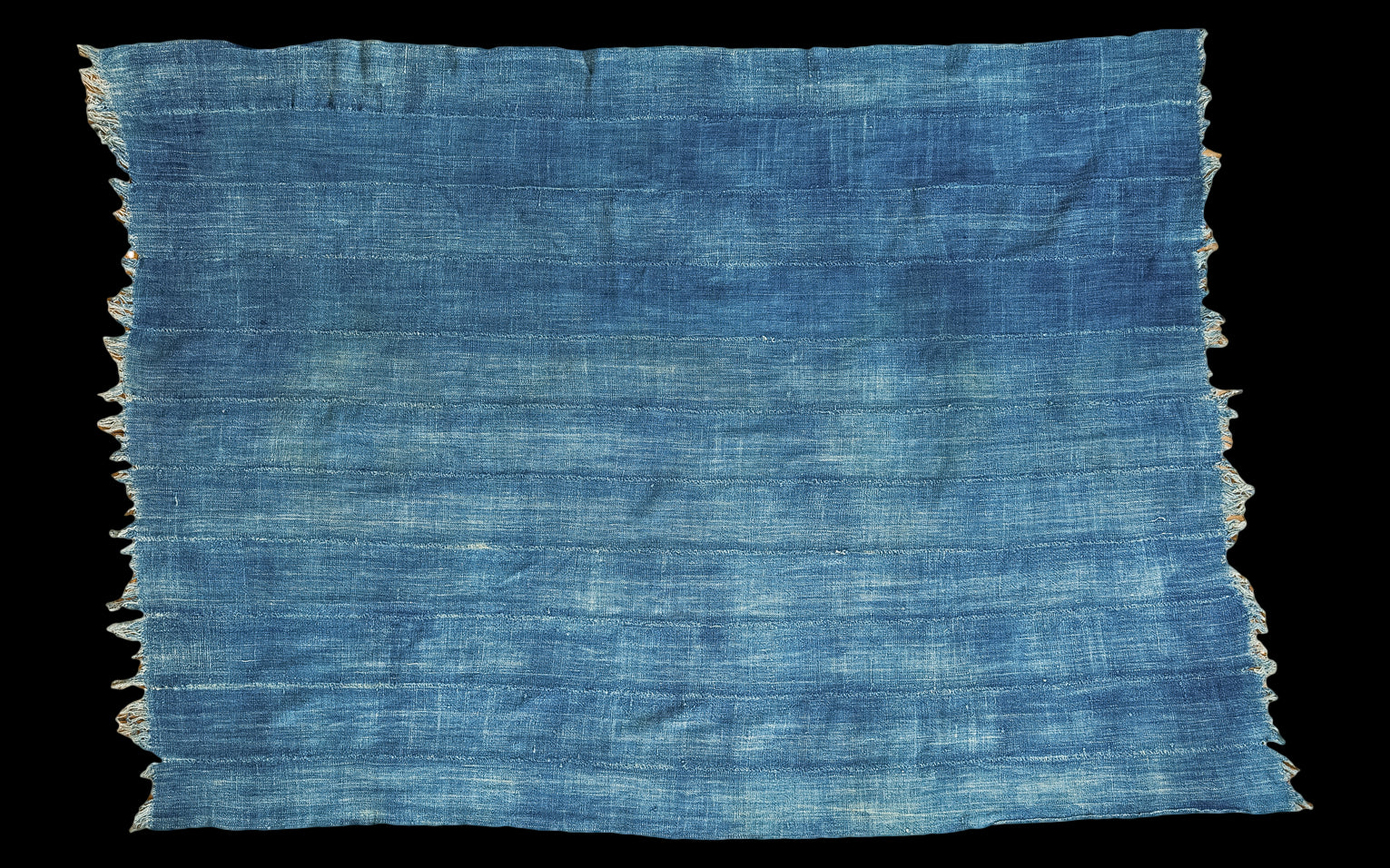 Vintage Denim Batik Throw // ONH Item 1980 Image 1