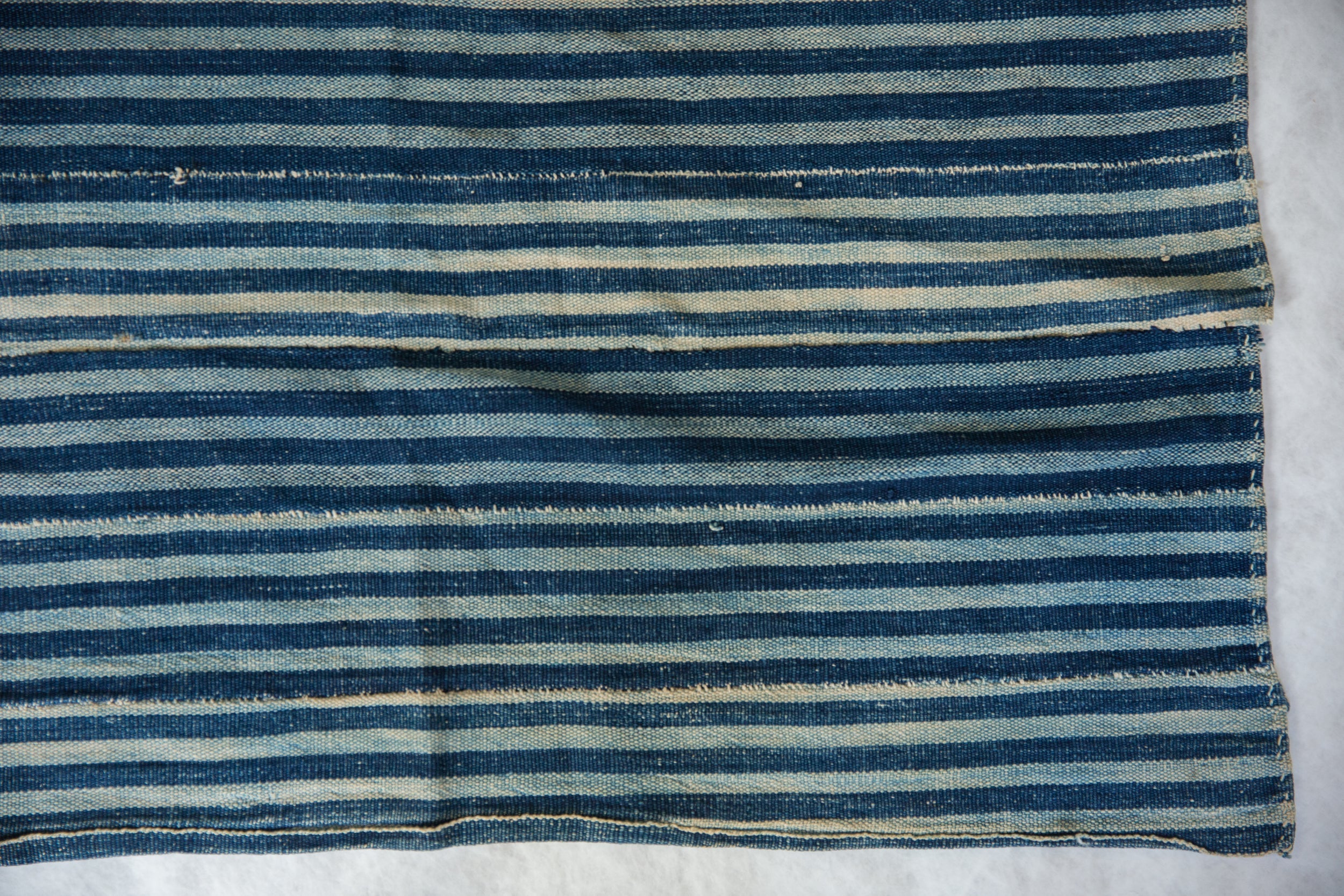 Vintage African Indigo Textile Throw // ONH Item 2021 Image 1