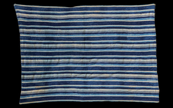 As-Is, Indigo Throw // ONH Item 2023