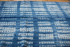 3x5 Batik Blue Textile // ONH Item 2028 Image 1