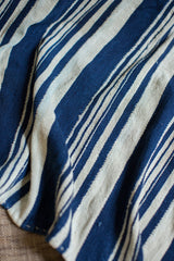 Vintage Indigo Stripe Throw // ONH Item 2035 Image 4