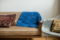 Vintage Denim Batik Throw // ONH Item 2047