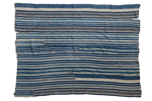Vintage African Indigo Textile Throw // ONH Item 2056