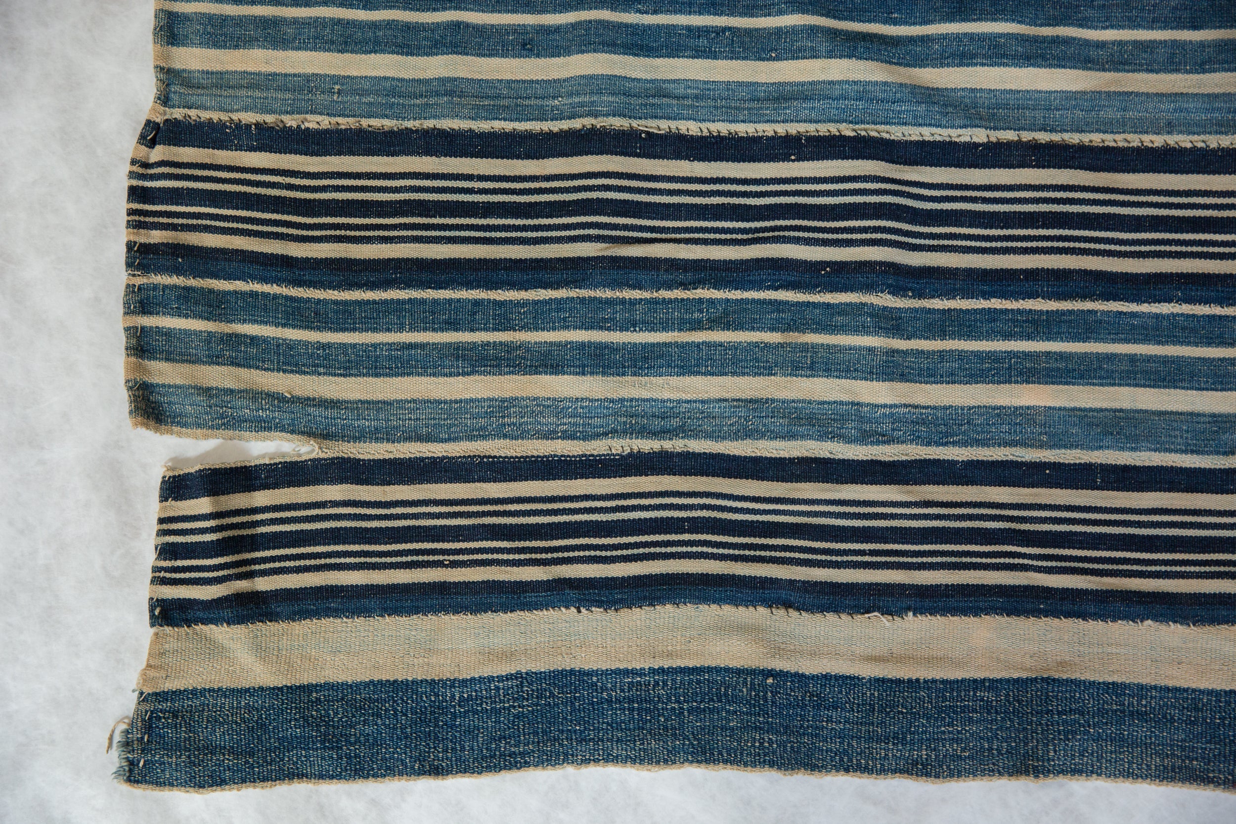 Vintage African Indigo Textile Throw // ONH Item 2056 Image 1