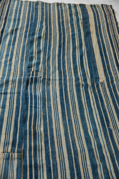 Vintage African Indigo Textile Throw // ONH Item 2056 Image 2