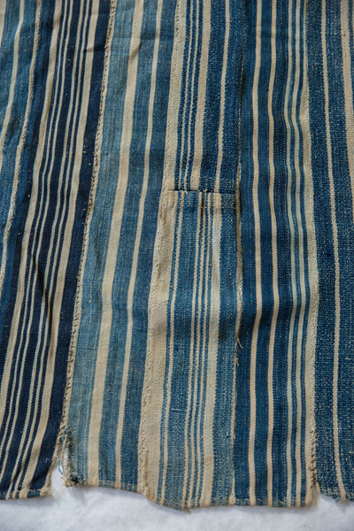 Vintage African Indigo Textile Throw // ONH Item 2056 Image 3