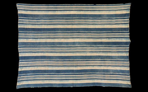 As-Is, Indigo Throw // ONH Item 2057