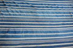3.5x5 Indigo Blue Striped Textile // ONH Item 2060 Image 1