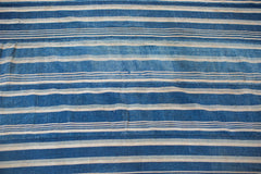 3.5x5 Indigo Blue Striped Textile // ONH Item 2060 Image 4