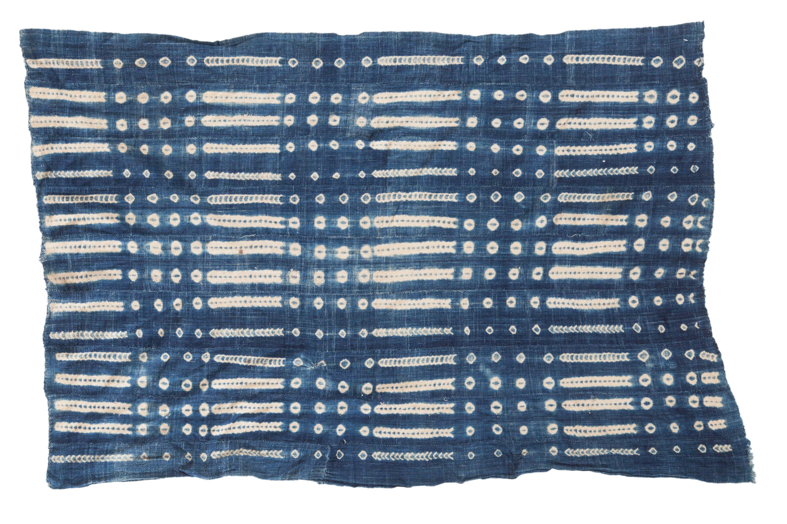 3.5x5 Vintage African Textile Throw - 2356