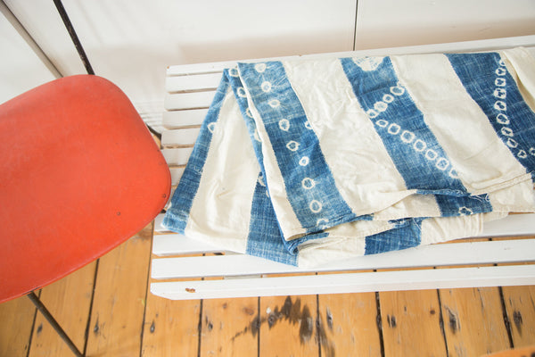 3.5x5 Vintage African Textile Throw // ONH Item 2357 Image 1