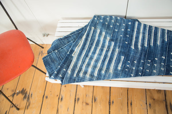 3.5x5.5 Vintage African Textile Throw // ONH Item 2358 Image 1