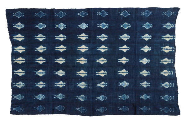 3.5x5.5 Vintage African Textile Throw // ONH Item 2362