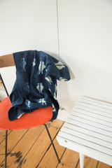 3.5x5.5 Vintage African Textile Throw // ONH Item 2362 Image 5