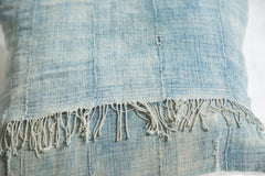 Vintage Light Blue Indigo Pillow // ONH Item 2376B Image 1