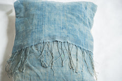 Vintage Light Blue Indigo Pillow // ONH Item 2389A Image 1