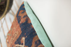 Antique Kazak Rug Fragment Pillow // ONH Item 2394 Image 4