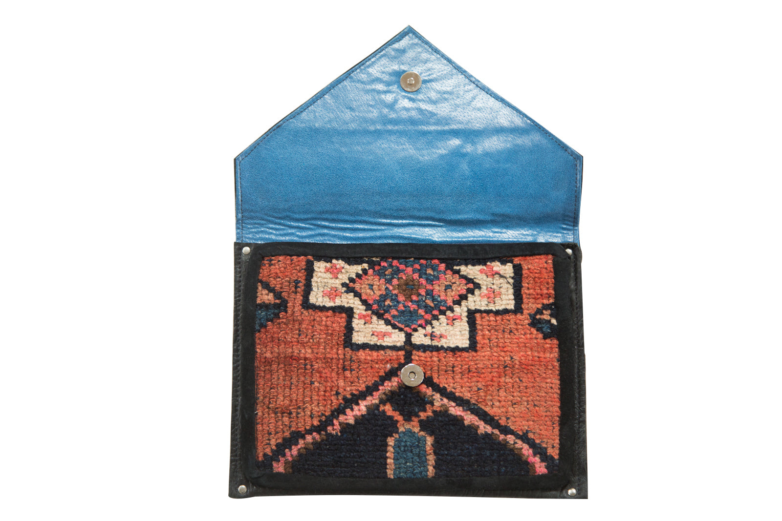 Handmade Rug Fragment Clutch // ONH Item 2410 Image 1