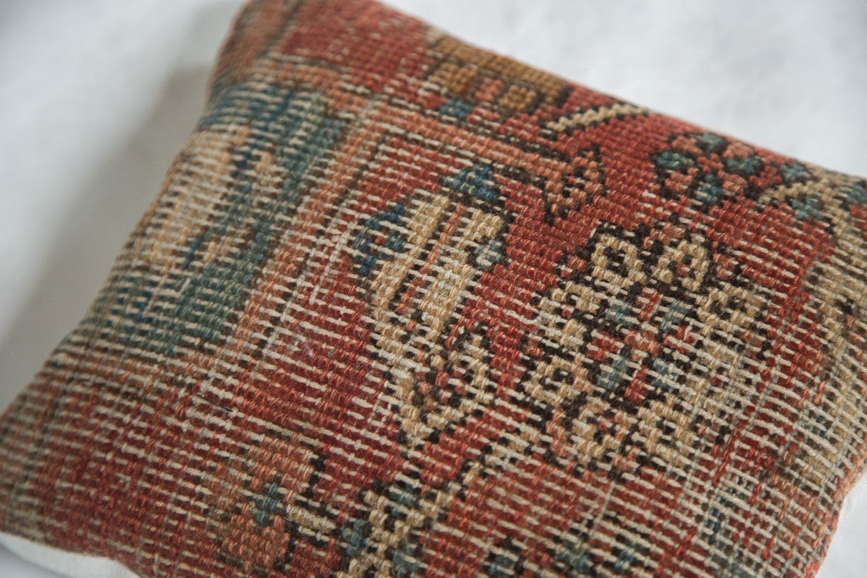 Antique Heriz Rug Fragment Pillow // ONH Item 2430A Image 1