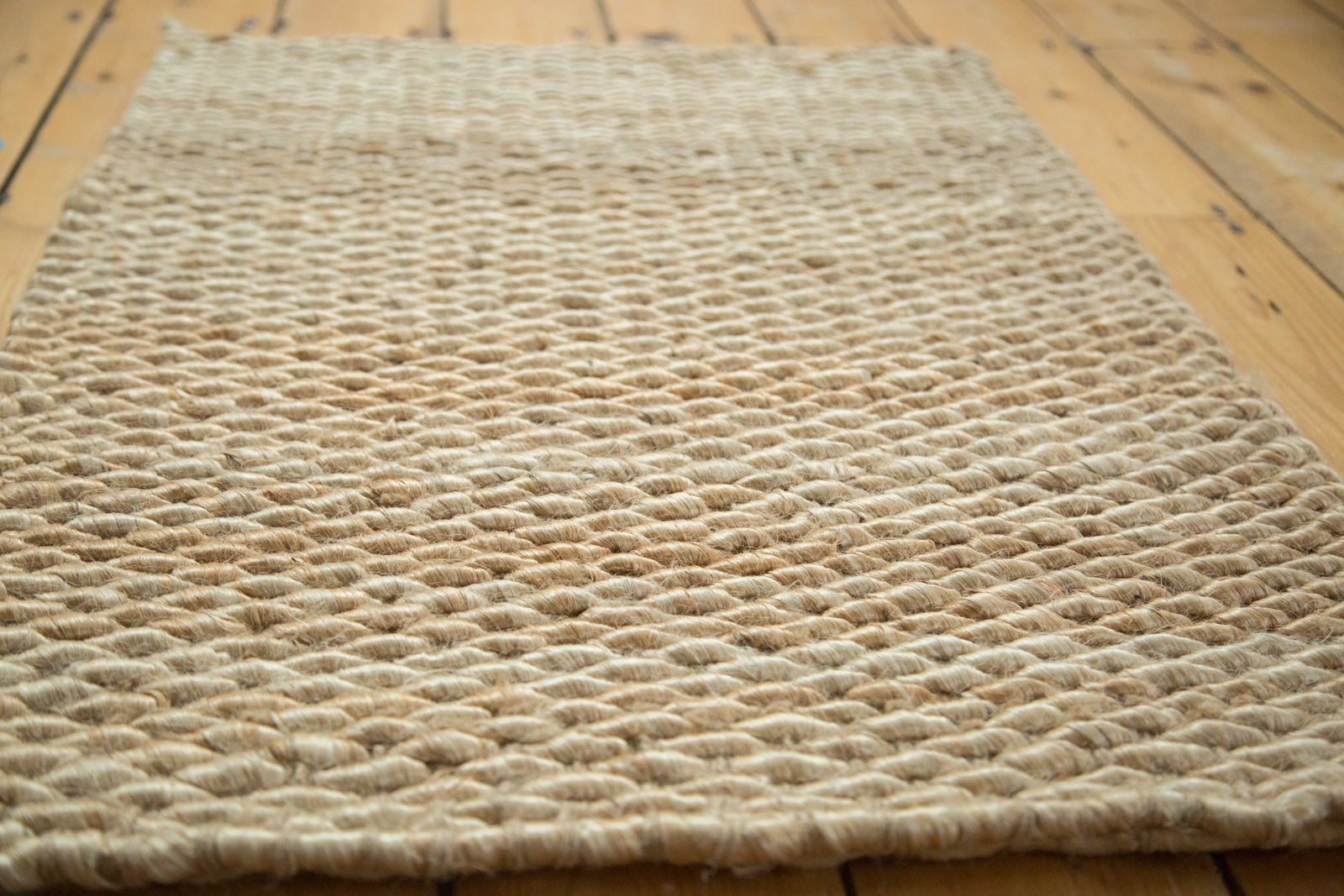 2x3 Hand Braided Ivory Entrance Mat // ONH Item 2435 Image 1