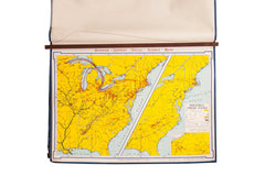 Vintage Denoyer Geppert Map // ONH Item 2683V